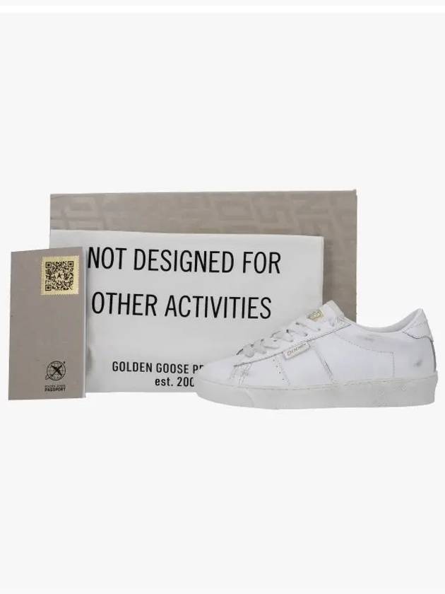 Match Star Low Top Sneakers Optic White - GOLDEN GOOSE - BALAAN 4