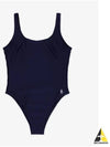 Carla Scoop Neck One-Piece Swimsuit Navy - SPORTY & RICH - BALAAN 2