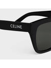 Eyewear Monochrome 03 Acetate Sunglasses Black - CELINE - BALAAN 5