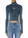 M-Anchor-A Knit Top Blue - DIESEL - BALAAN 2