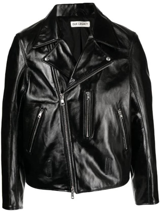 High Shine Biker Jacket - OUR LEGACY - BALAAN 1