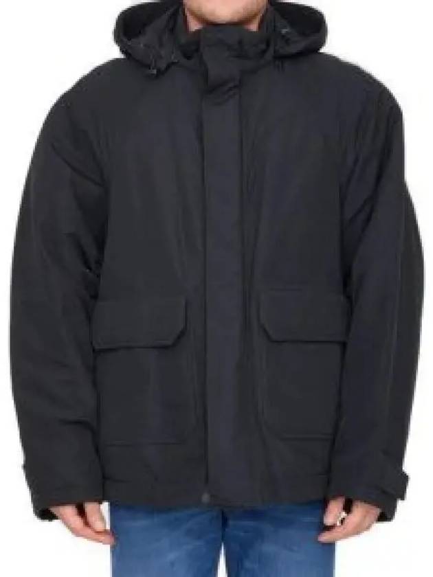 BB Icon Kick Parka Black - BALENCIAGA - BALAAN 2