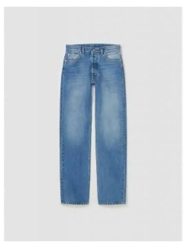 Back Stitch 5 Pocket Straight Jeans Medium Wash - MAISON MARGIELA - BALAAN 2