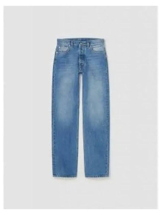 Back Stitch 5 Pocket Straight Jeans Medium Wash - MAISON MARGIELA - BALAAN 2