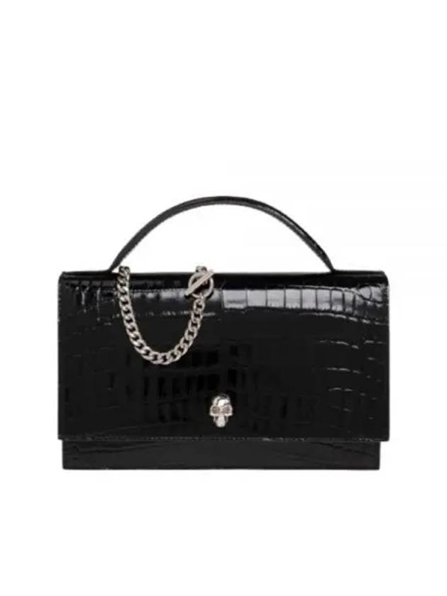 Skull Midi Shoulder Bag Black - ALEXANDER MCQUEEN - BALAAN 2