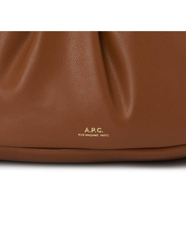 Ninon Drawstring Cross Bag Brown - A.P.C. - BALAAN 9