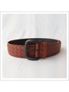 173784 V0Q70 8857 Intrecciato Men’s Belt - BOTTEGA VENETA - BALAAN 1