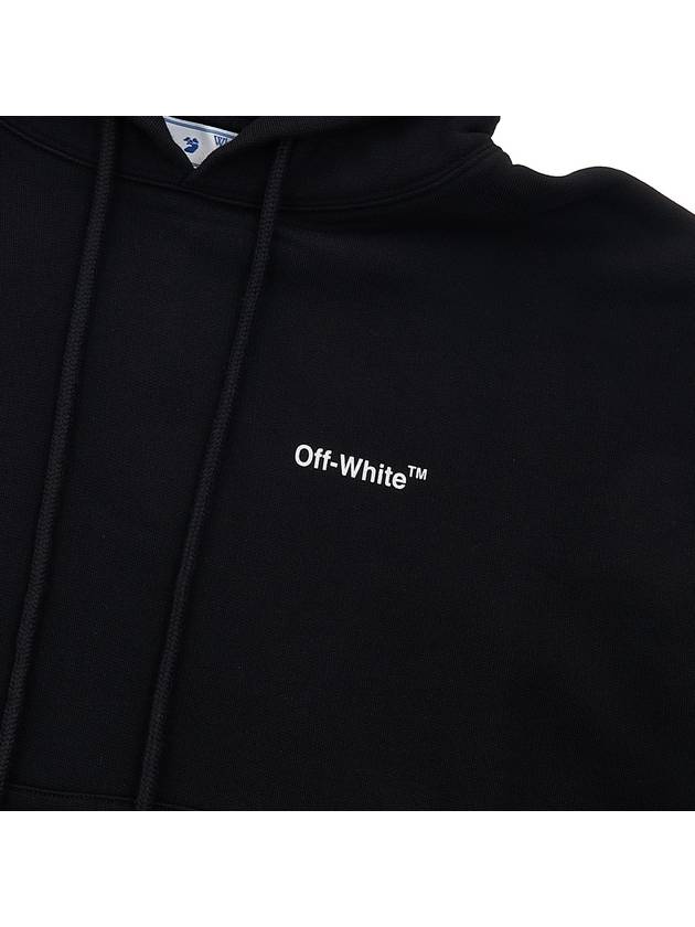 logo hoodie black - OFF WHITE - BALAAN 8