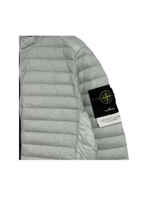 Loom Woven Chambers R-Nylon Down-TC Packable Jacket light Grey - STONE ISLAND - BALAAN 4