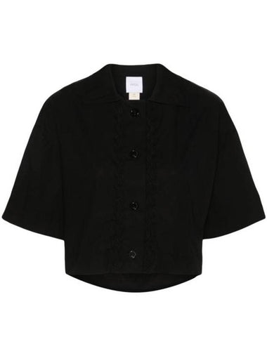 Shirt BL0320017 999B BLACK - PATOU - BALAAN 1