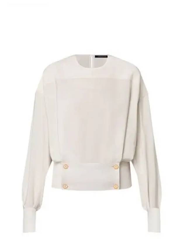 Nautical silk blouse 1AFKXW - LOUIS VUITTON - BALAAN 1