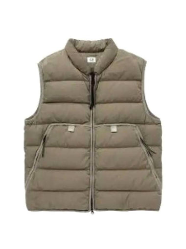 Eco-Chrome R Down Vest Green - CP COMPANY - BALAAN 1