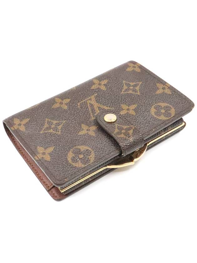 Women s Louis Vuitton M61674 Monogram Canvas French Pulse Medium Wallet gt Gangbuk used luxury goods - LOUIS VUITTON - BALAAN 6