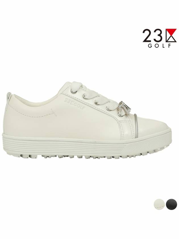 Women s logo decoration golf shoes sneakers EL3LAE003 - 23KU - BALAAN 1