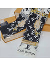 Monogram Confidential Scarf Black - LOUIS VUITTON - BALAAN 5