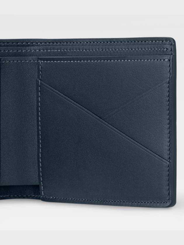 Multiple G65 Half Wallet Navy - LOUIS VUITTON - BALAAN 8