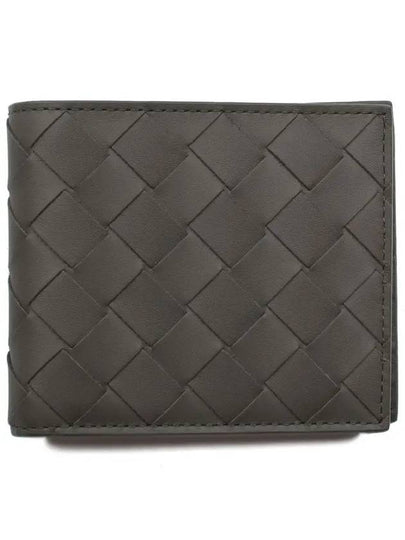 Intrecciato Bifold Half Wallet Graphite - BOTTEGA VENETA - BALAAN 2