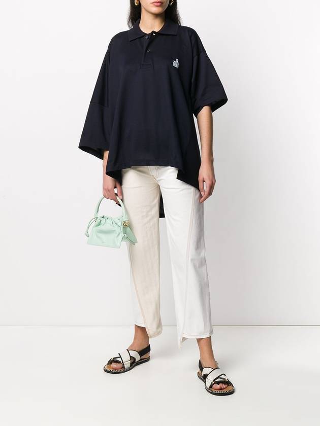 Mother And Child Asymmetric Polo - LANVIN - BALAAN 8