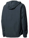 shoulder wappen patch Naslan hooded jacket navy - STONE ISLAND - BALAAN 4