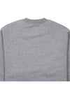 Small Heart Logo Sweatshirt Grey - AMI - BALAAN 8