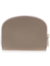 Demi Lune Half Moon Zipper Card Wallet Grey - A.P.C. - BALAAN 4