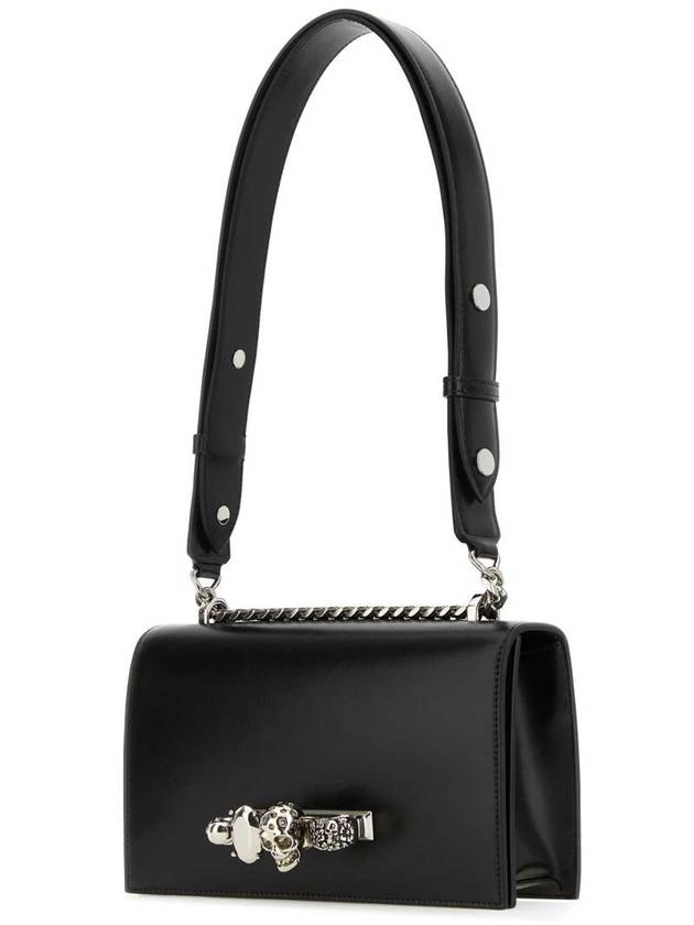 Jewel Satchel Cross Bag Black - ALEXANDER MCQUEEN - BALAAN 3