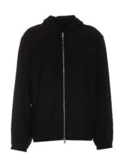 4G Detail Wool Zip-Up Hoodie Black - GIVENCHY - BALAAN 2