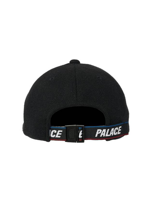 Basic A Wool 6Panel Cap Black - PALACE - BALAAN 4