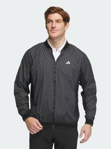 Lightweight printed woven jacket men s golf 6665 693469 - ADIDAS - BALAAN 1