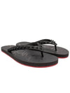 Ruby Flip Flops Black - CHRISTIAN LOUBOUTIN - BALAAN.