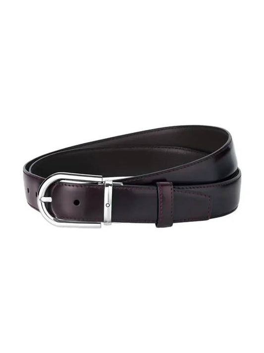 belt suit single-sided burgundy 126014 - MONTBLANC - BALAAN 1