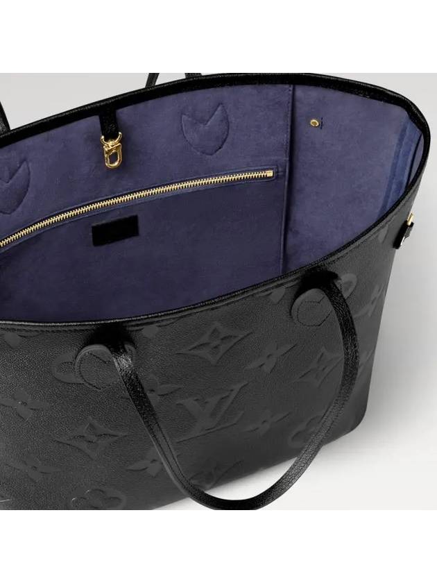 Neverfull MM Monogram Empreinte Tote Bag Noir - LOUIS VUITTON - BALAAN 6