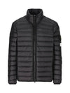 Wapen Room Woven Padding Jacket Black 811542924 A0029 - STONE ISLAND - BALAAN 1