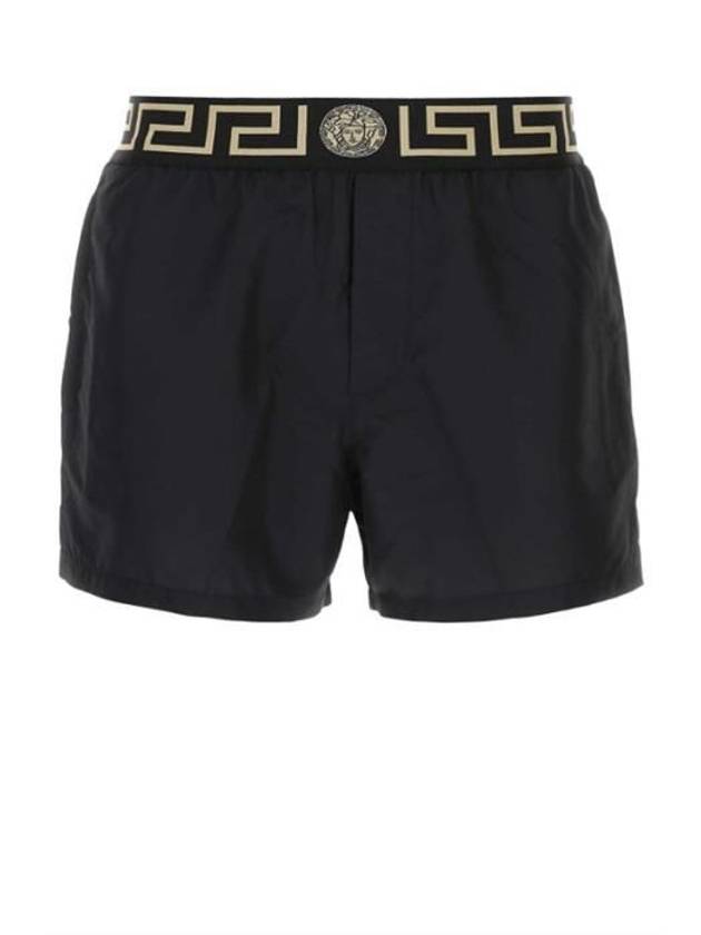 Greca Border Swim Shorts Black - VERSACE - BALAAN 2