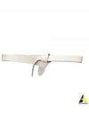 Regular Leather Belt White - ISABEL MARANT - BALAAN 2