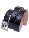 Leather Belt Black - DOLCE&GABBANA - BALAAN.