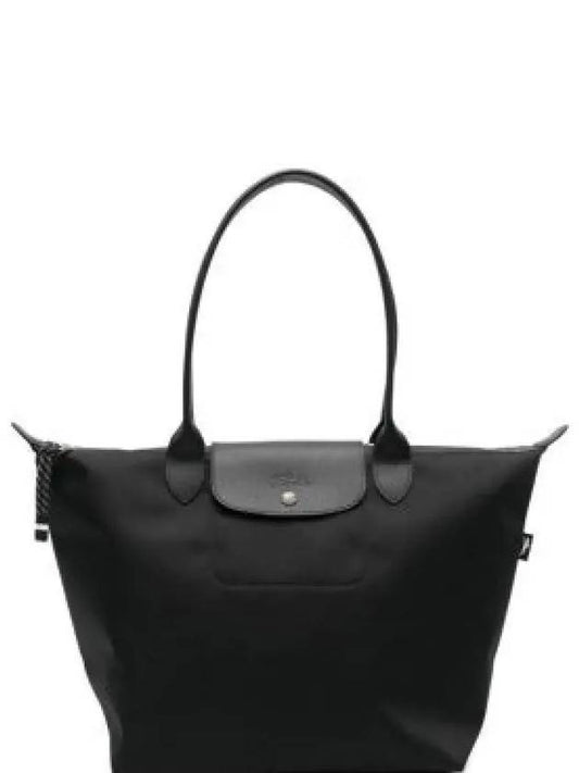 Le Pliage Energy Large Canvas Tote Bag Black - LONGCHAMP - BALAAN 2