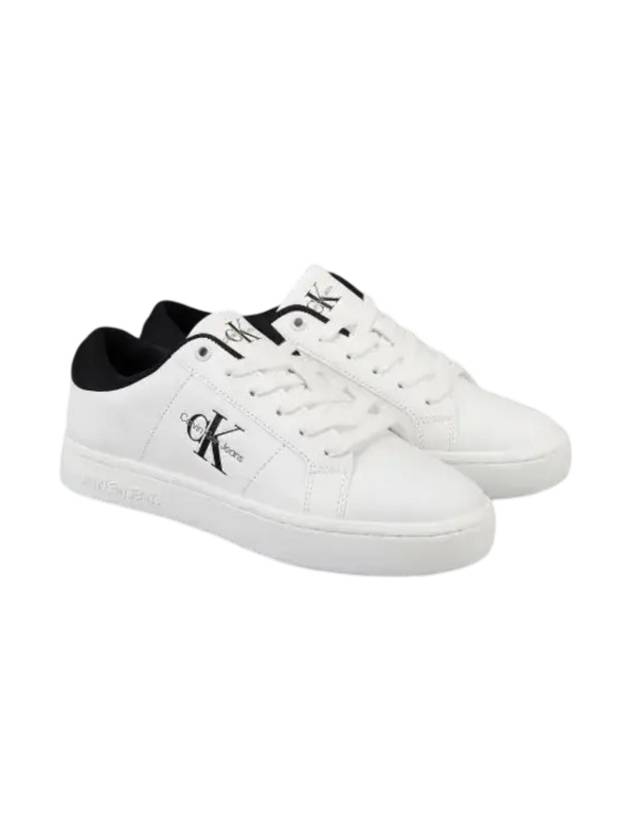 Women's Rome Classic Low Top Sneakers White - CALVIN KLEIN - BALAAN 1