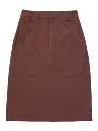 Workwear Detail Skirt Hazelnut - STUDIO NICHOLSON - BALAAN 1