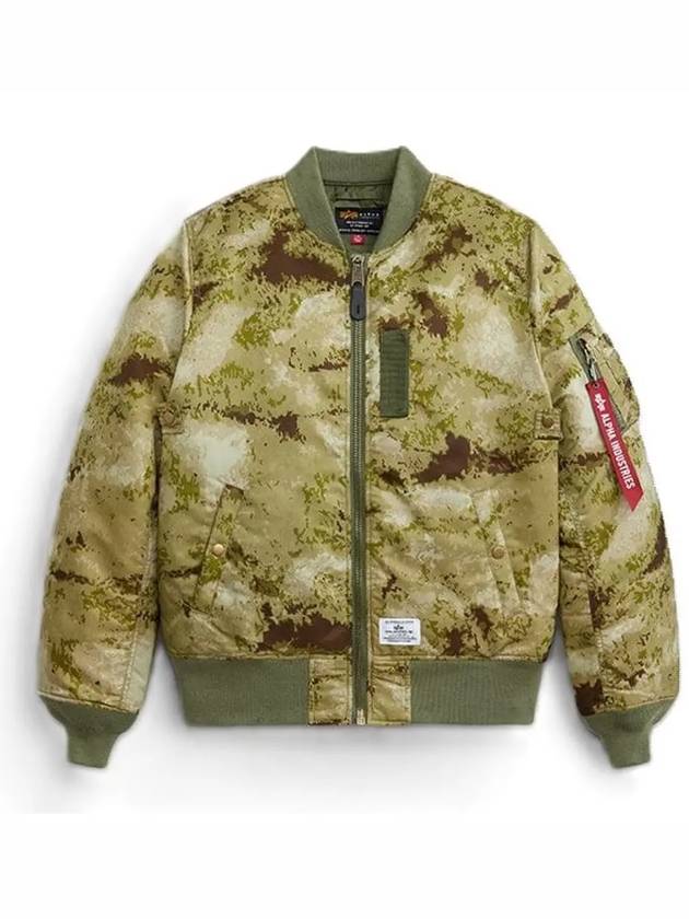 MA 1 Mode Flight Jacket MJM53504C1 GREEN BLUR CAMO - ALPHA INDUSTRIES - BALAAN 1