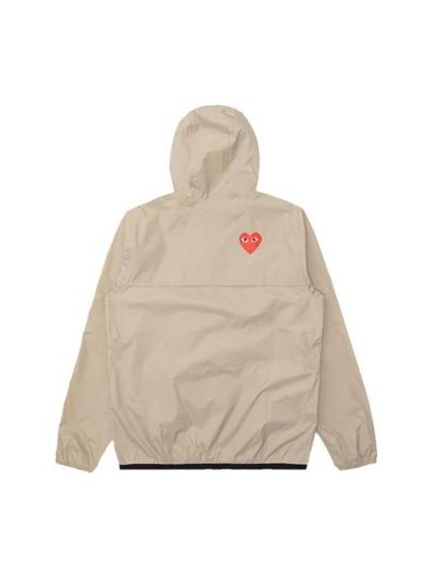 Logo Patch Anorak Beige - COMME DES GARCONS - BALAAN 3