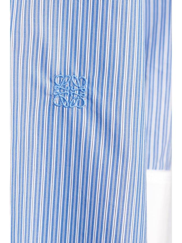 Loewe Cotton Shirt, Women's, Blue - LOEWE - BALAAN 5