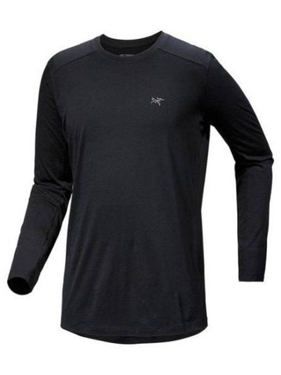 Ionia Merino Wool Long Sleeve T-Shirt Black - ARC'TERYX - BALAAN 2