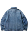 [LIBERAIDERS] BLEACHED DENIM JACKET - INDIGO - LIBERAIDERS - BALAAN 2