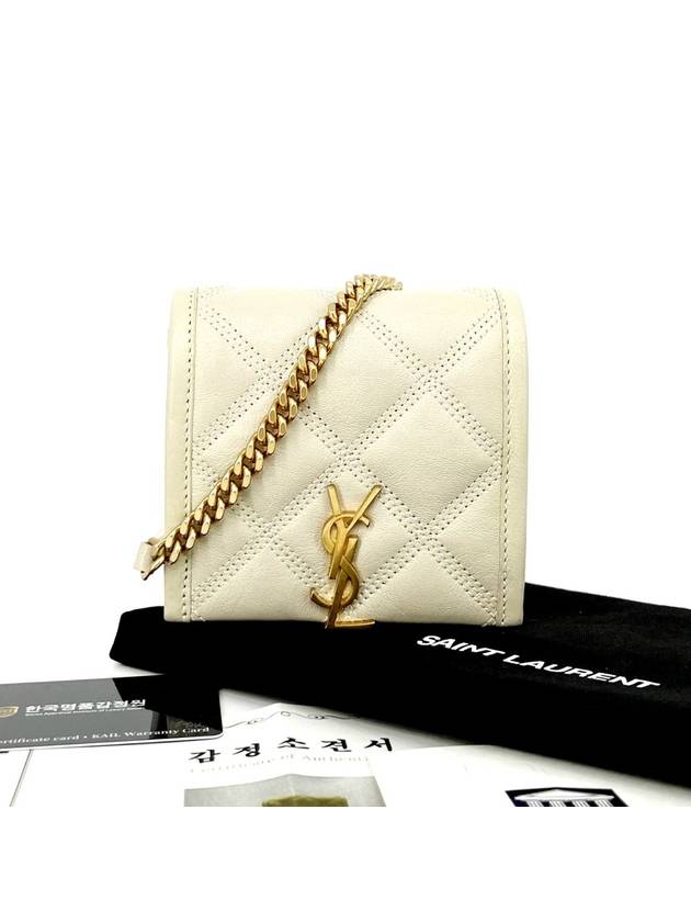 Masupio mini chain cross bag 675038 - SAINT LAURENT - BALAAN 1