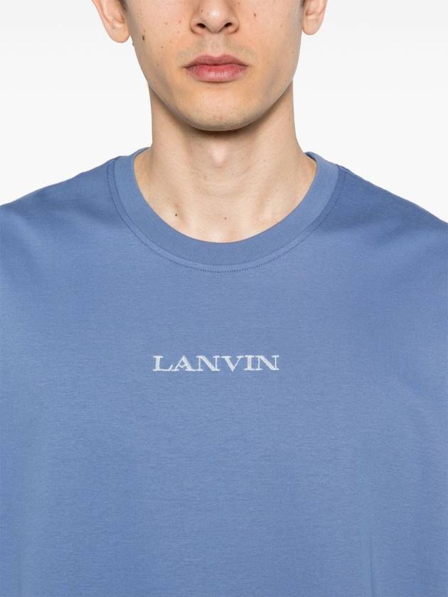 Long Sleeve T-Shirt RM TS0010 J134 E24 224 CORNFLOWER - LANVIN - BALAAN 5