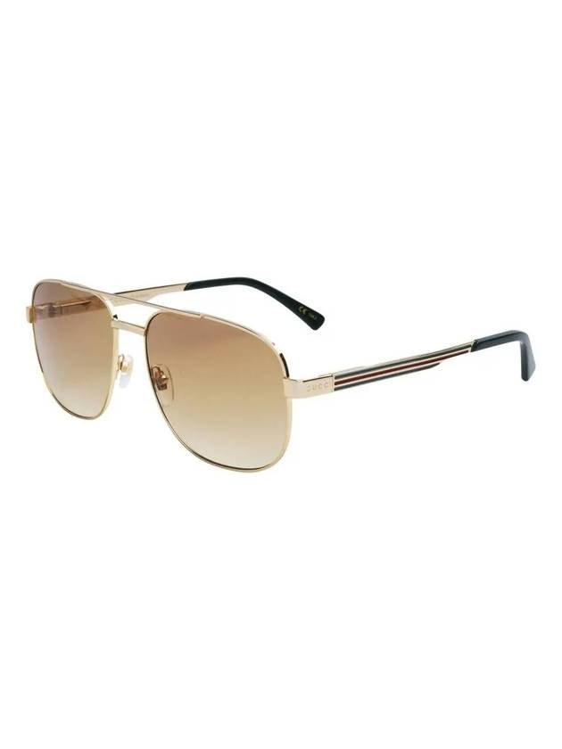 Eyewear Logo Web Sunglasses Gold - GUCCI - BALAAN 2