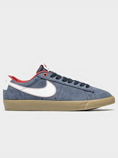 SB Blazer Low Top Sneakers Blue - NIKE - BALAAN 2