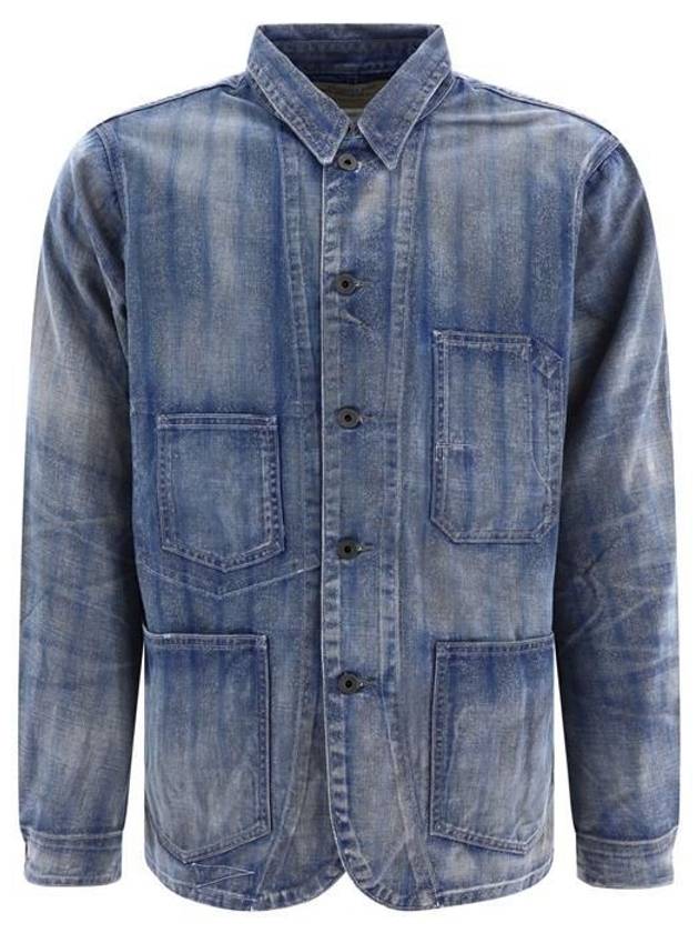 Pocket Shirt Denim Jacket Blue - POLO RALPH LAUREN - BALAAN 2