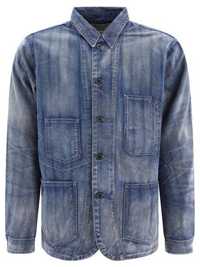 Pocket Shirt Denim Jacket Blue - POLO RALPH LAUREN - BALAAN 2